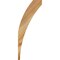 Ekena Millwork 4"W x 8"D x 20"H Thorton Rough Sawn Knee Brace, Western Red Cedar BRC04X08X20THR00RWR - alternate 2